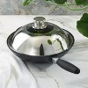 BergHOFF EuroCAST Cast Aluminum Nonstick Woks with Lid - 2 of 4