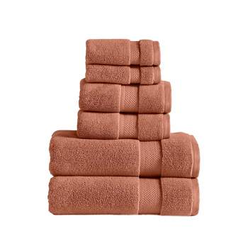 Modern Threads Luxury Quick Dry 6-Piece Cotton Adult Towel Set.