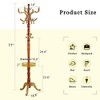 JUJABU Modern  Solid Wood Hanger with Stainless Steel Frame and Multi-Function Hooks - 4 of 4