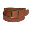 The British Belt Company Men's Ravens Italian Leather Center Bar Buckle Belt - 4 of 4
