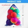 GSE 24"x36" Large Mesh Sports Ball Drawstring Bag for Gym Training, Football, Basketball, Swimming - 2 of 4