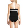 Lands' End Women's Texture V-neck Halter Tankini Swimsuit Top - 2 of 3