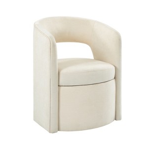 Wright Dining Chair With Hollowed-out Backrest| HULALA HOME - 1 of 4