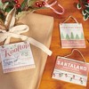 Primitives By Kathy 4.5 Inch Santa Land Ornament Set Christmas Tree Ornament Set , Christmas Vintage-Inspired (3PC) - 3 of 3