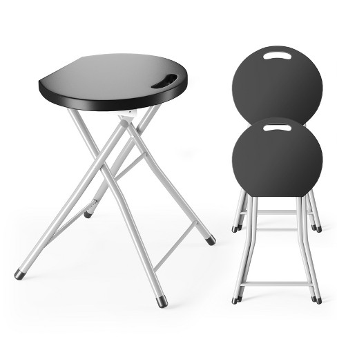 Portable retractable online stool