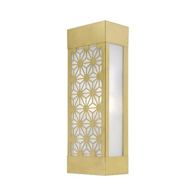 Livex Lighting Berkeley 2 - Light Wall Light in  Satin Gold