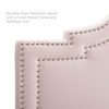 Modway Lucia King/California King Headboard – Pink Performance Velvet Upholstery with Nailhead Trim, Adjustable Tufted Panel - 2 of 4