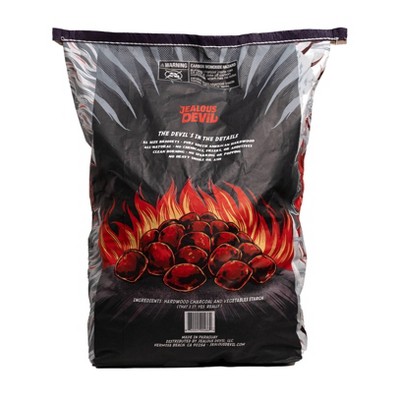 Jealous Devil 20 lbs Extra-Large Hardwood Charcoal Briquettes