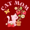 Women's Strawberry Shortcake Cat Mom T-Shirt - 2 of 4