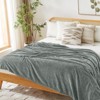 Inhand Flannel Throw Blanket, 50”x60” Super Soft Fuzzy Blanket for Couch Sofa Bed Office, Cozy Plush Lightweight Blanket Throw Size - 4 of 4