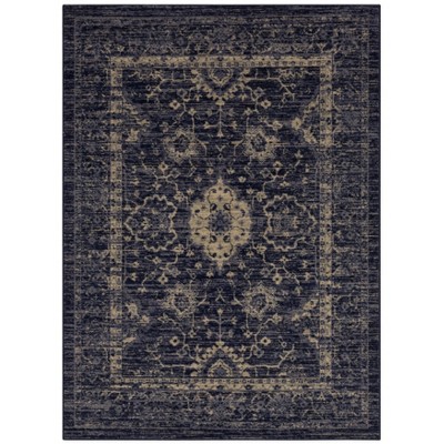 5'x7' Vintage Tufted Distressed Area Rug Indigo - Threshold™ : Target