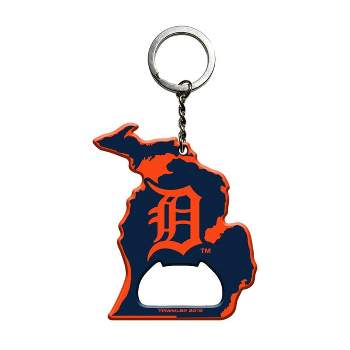 MLB Detroit Tigers Keychain Bottle Opener