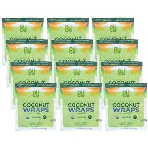 Nuco Organic Coconut Wraps Moringa - Case of 12/2.47 oz - 1 of 4