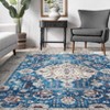 Washable Rugs for Living Room Bedroom Rug Soft Large Area Rug Non Slip Throw Rugs Low Pile Stain Resistant Carpet for Dining Room - 4 of 4