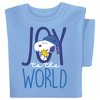 Collections Etc Snoopy Joy To The World Tee - 2 of 4