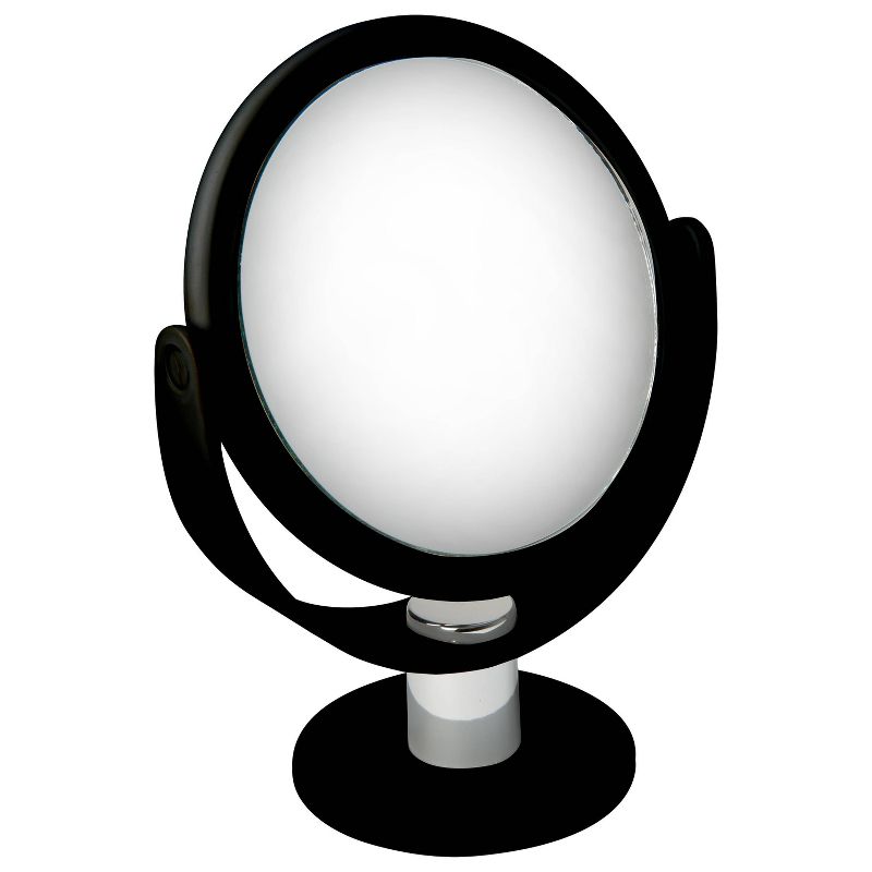 5" Vanity Rubberized 1X-10X Magnification Mirror - Home Details, 1 of 5
