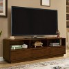 Modern TV Stand for TVs Up to 75", 63'' Entertainment Center with 3 Drawers & Open Shelves, Media Console Table, Sideboard Buffet Cabinet - 2 of 4