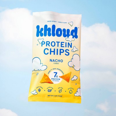 Khloud Nacho Protein Tortilla Chips - 5oz