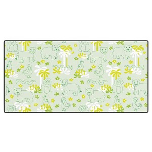 marufemia Green safari Desk Mat - 1 of 4