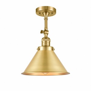 Briarcliff - 1 Light Semi-Flush Mount In Traditional Style-13 Inches Tall and 10 Inches Wide - 1 of 1