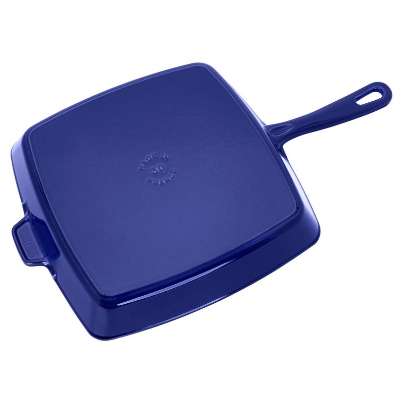 STAUB Cast Iron 12-inch Square Grill Pan, 4 of 5