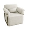 GDFStudio Elora Modern 360° Swivel Boucle Upholstered Accent Chair - 2 of 4