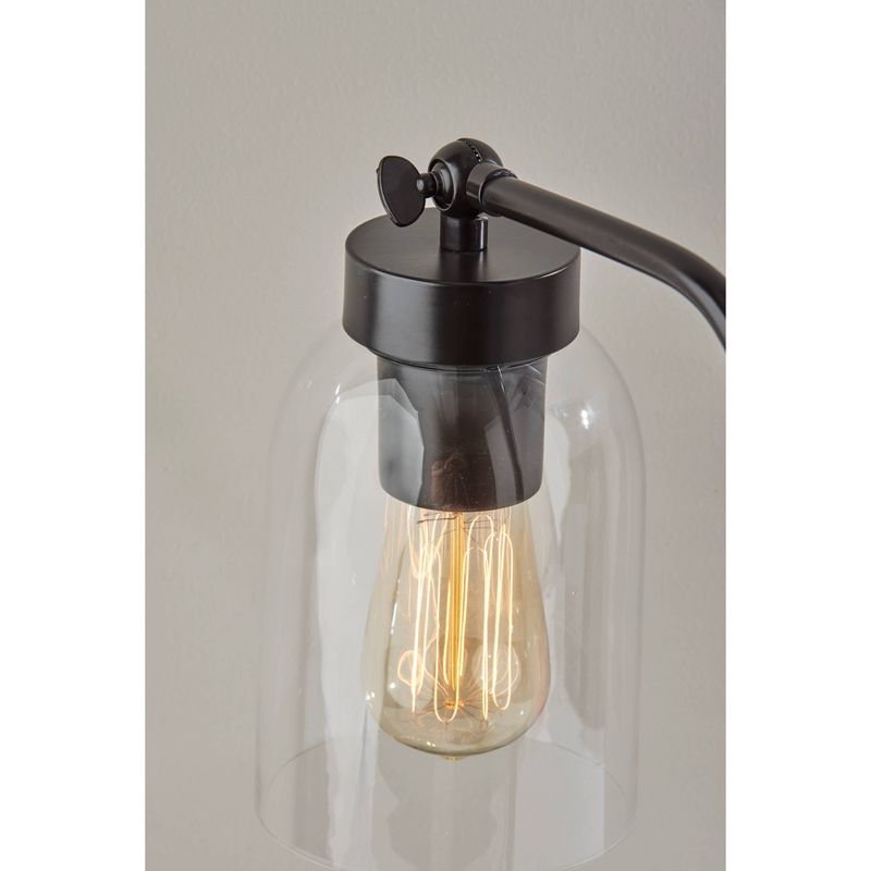 Bristol Desk Lamp (Includes Light Bulb) Black - Adesso, 4 of 5