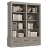 70" Tall Freestanding Bookshelf, 4 Tier Wooden Open Bookcase with 3 Drawers, Large Display Storage Shelf, Standing Shelving Unit for Home - 2 of 4
