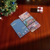 Unique Bargains Christmas Greeting Card Multicolor 5"x3.3" 1 Set - 2 of 4
