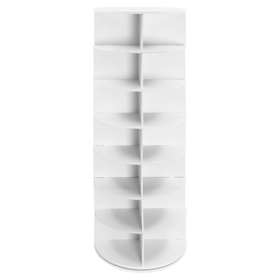 YIYIBYUS Rotating 7-Tier Spinning Shoe Rack, Free Standing Shoe Organizer
