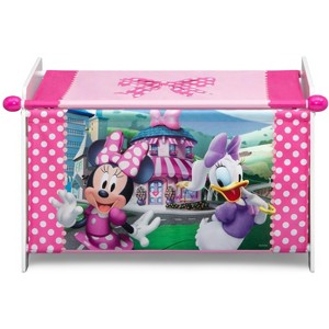 Delta Children Minnie Mouse Toy Box with Retractable Fabric Top - 1 of 1