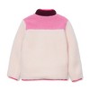 Lands' End Kids High Pile Contrast Full Zip Up Jacket - 2 of 3