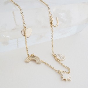 Lucky Charms Bracelet in Gold, Rose Gold, Silver - Honeycat - 1 of 4