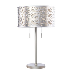 Vedrix Table Lamp - Silver - SEI - 1 of 4