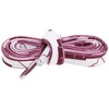 INSPIRE CHIC Flat Irregular Color Blocks Colored Striped Shoelaces for Sneakers Sports Shoes Boots 2 Pairs - 2 of 4