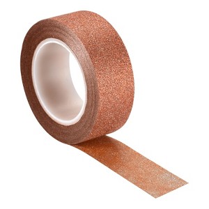 Unique Bargains Self-Adhesive Decorative Gift Wrapping Craft Glitter Tape - 1 of 4