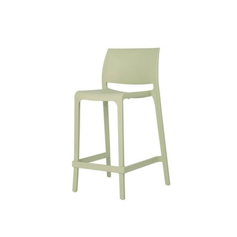 2pc Sensilla Stackable Counter Stools - Green - Lagoon : Target