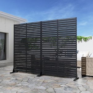 MAYEERTY 71x47 Simple and modern outdoor decorative screen partition - 1 of 4