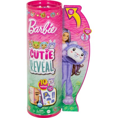 Barbie Cutie Reveal Bunny as a Koala Costume-Themed Doll &#38; Accessories with 10 Surprises