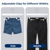 SereneLife Premium Wooden Pants Hangers - 4 of 4