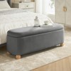 Patricio Storage Bench With Solid Wood Legs | ARTFUL LIVING DESIGN - 2 of 4