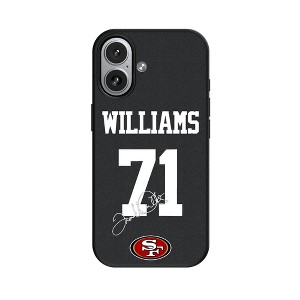 NFL San Francisco 49ers Players Game Tactic MagSafe Compatible Cell Phone Case for Apple iPhone 17 Series - 1 of 4