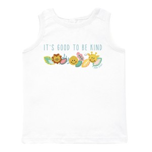The Juniper Shop Mini Smiley It's Good To Be Kind Lumi Toddler Tank - 1 of 4