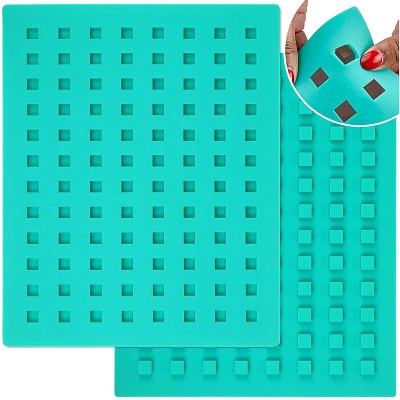 O'creme 96 Cavity Square Mini Brownie Silicone Mold For Chocolate Truffles,  Ganache, Jelly, Candy, Pralines, And Caramels : Target