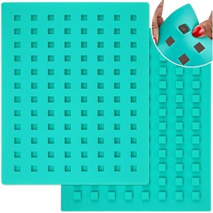 O'Creme 96 Cavity Square Mini Brownie Silicone Mold for Chocolate Truffles, Ganache, Jelly, Candy, Pralines, and Caramels - 1 of 2
