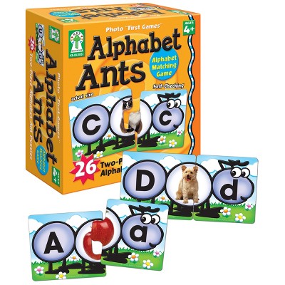 Key Education Photo “First Games”: Alphabet Ants Board Game, Grade PK-1 (52 puzzle pieces)