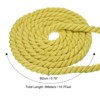 Unique Bargains Natural Thick Cotton Twisted Tug of War Rope 1 Pc - 2 of 4