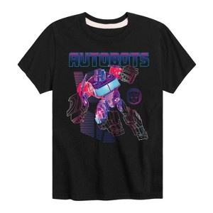 Boys' - Transformers - Autobots Grid Short Sleeve Graphic T-Shirt - 1 of 3