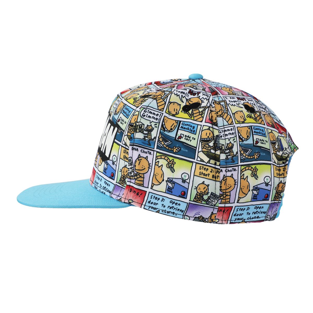 Dog Man Comic Panels Youth Snapback Hat - thumbnail 4