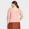 Women's Slim Fit Sandwash Tank Top - A New Day™ - 2 of 4